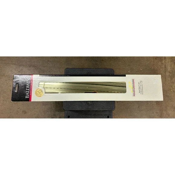 BALDWIN CUSTOM HOMES PREMIUM DOOR KICK PLATE Brass 6