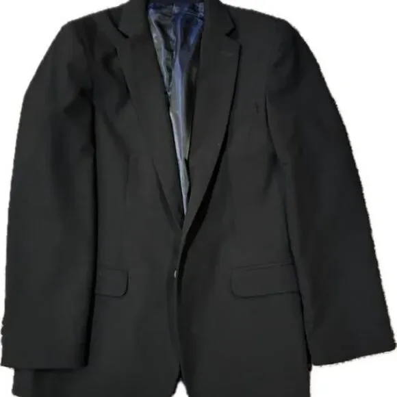 IZOD Black Boys Blazer Jacket Size 16 Regular
