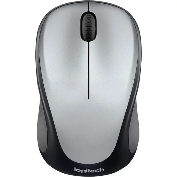 Logitech M317 Wireless Mouse - 2.4 GHz w/ USB Receiver, 1000 DPI Optical Track
