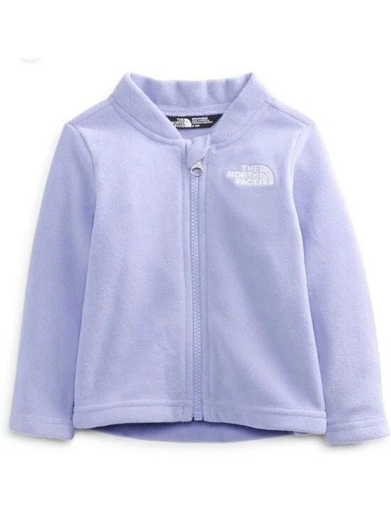 The North Face Toddler Girls Full Zip Fleece Jacket In Lavender 12-18 Months