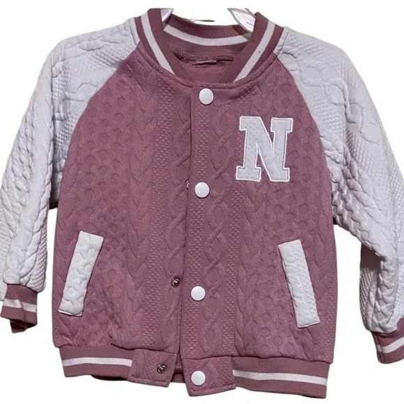 ⭐️ 3/$15 • SHEIN• Varsity Jacket