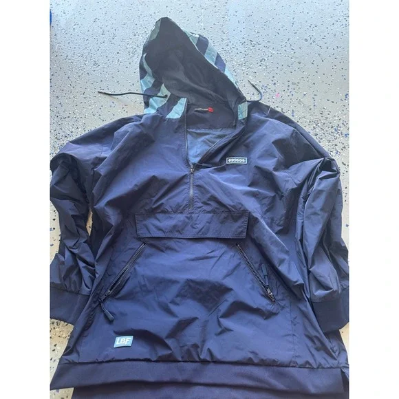 Live Breathe Futbol Anorak Jacket Pullover Quarter Zip Hooded XXL‎ Sporting KC
