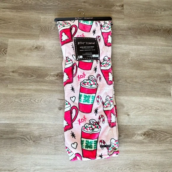 Betsey Johnson Christmas Blanket