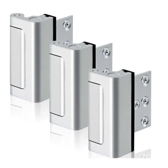 3PACK Home Security‎ Door Reinforcement Lock Childproof, Add High Security.