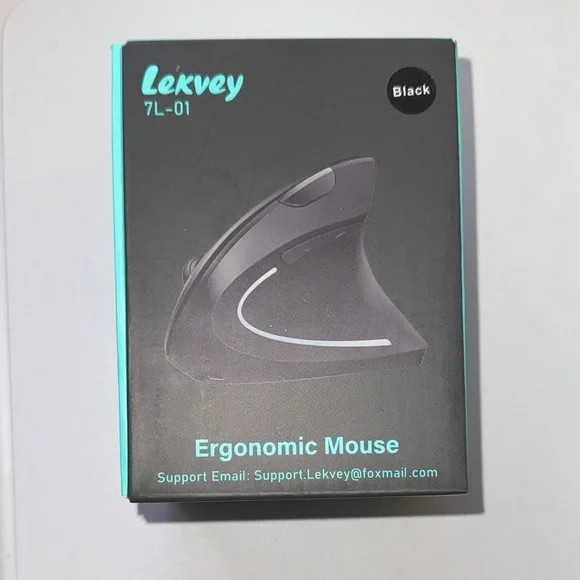 Black Ergonomic Mouse