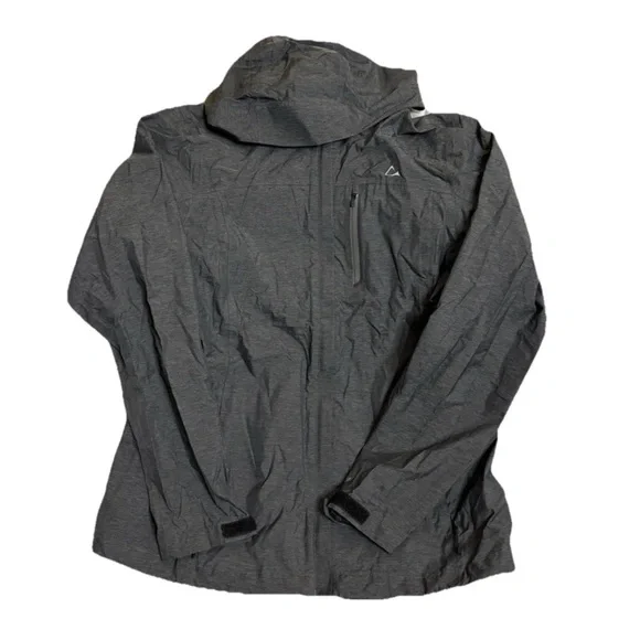Paradox Men's Long Sleeve Rain Windbreaker Hooded Jacket Size Large