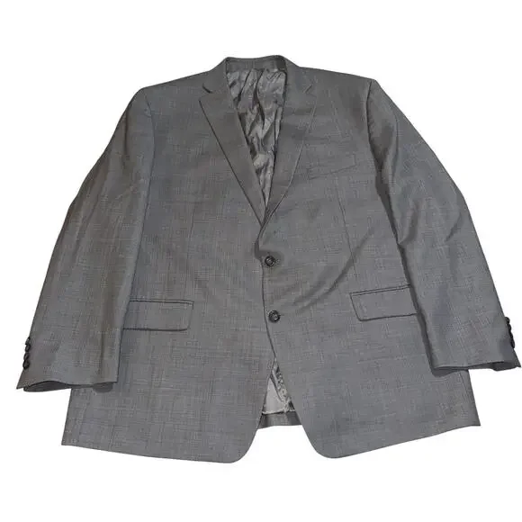Michael Kors men’s grey wool blend coat blazer