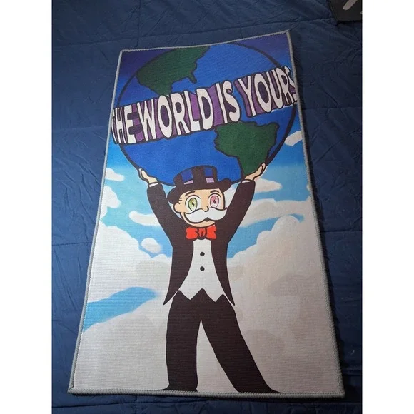 Monopoly: The‎ World Is Yours Custom Collector's Rug-22