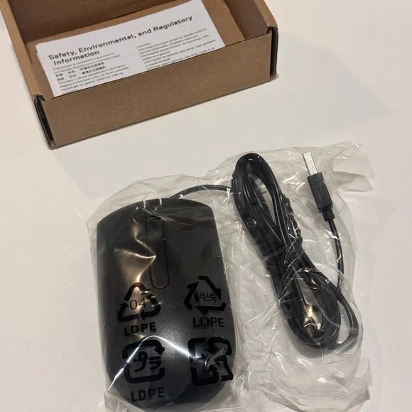 🌴 Dell MS116 Optical Mouse in Black