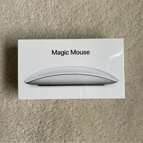 Apple Magic Mouse White Wireless Bluetooth Multi-Touch Mouse New in Box