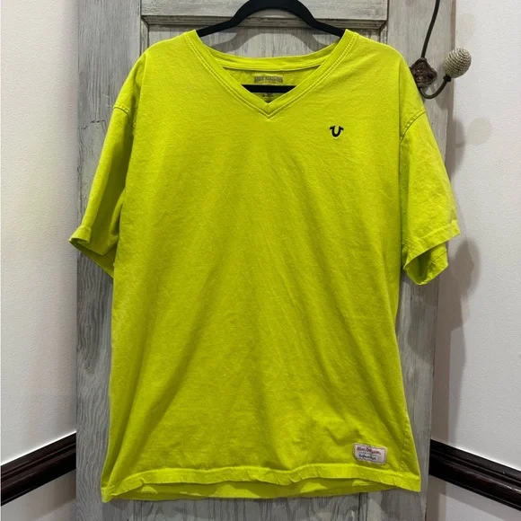 True Religion Buddha Logo T Shirt Size XL