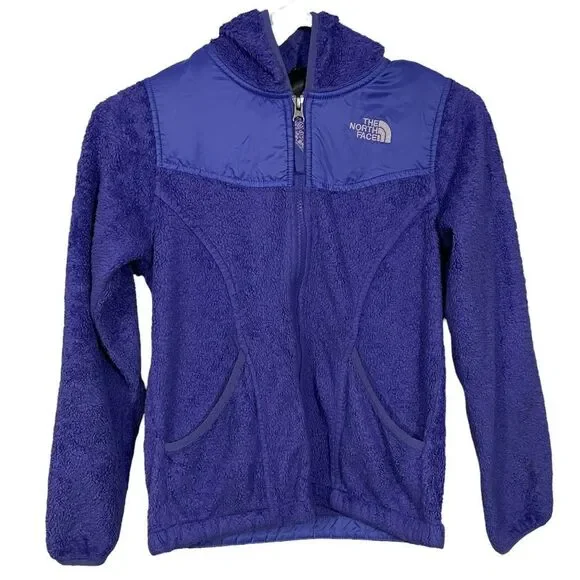 The North Face Purple Fuzzy Full Zip Jacket