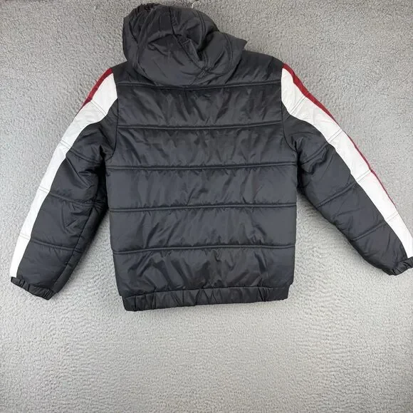 Nike Air Jordan Jumpman Kids M 10-12 Years Puffer Jacket Red/Black