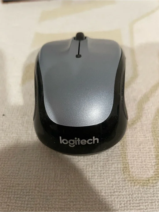 Logitech M325 Silver and Black Wireless Optical Mouse