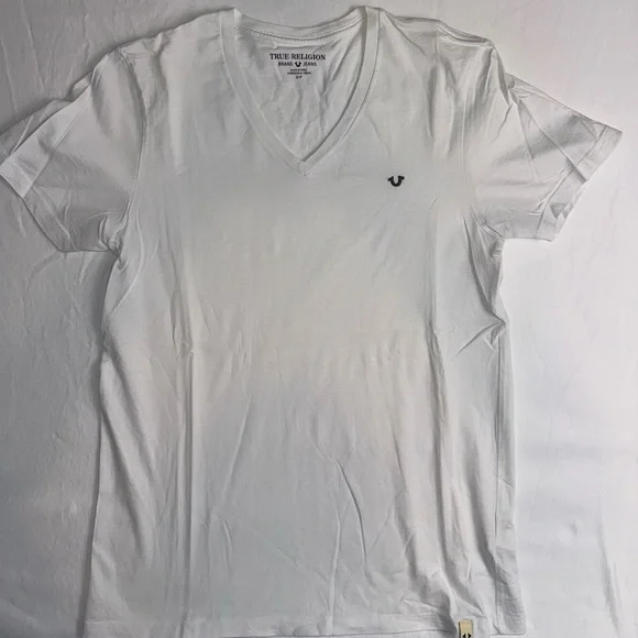 Men’s Authentic True Religion V-Neck Tee Size Small