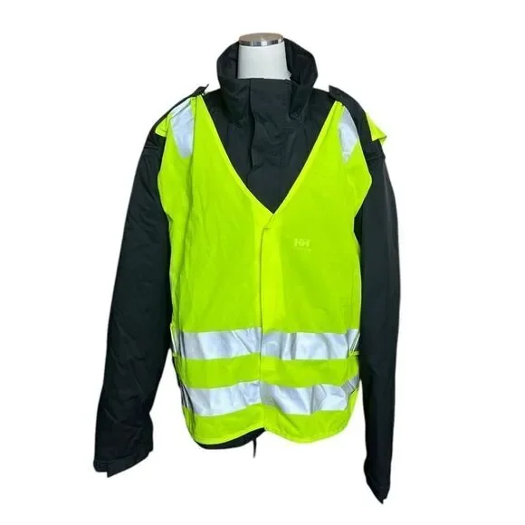 Helly Hansen Work Wear Metro Jacket Insulated Police Coat Men’s 3XL