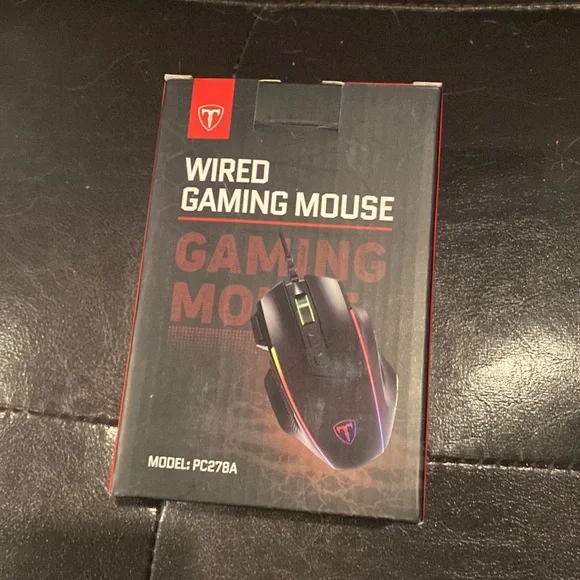 NWT Wired Gaming Mouse RGB Light-Up