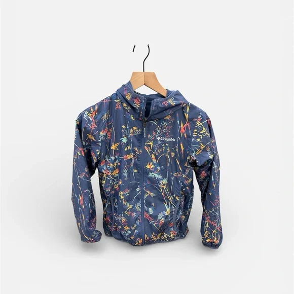 Columbia Kids’ Pixel Grabber™ Reversible Jacket – Size Large (Youth)