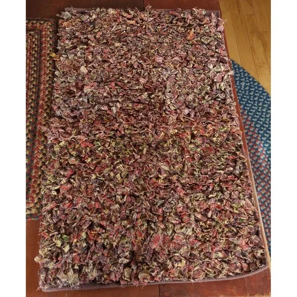 April Cornell Made in India Rag Tie‎ Rug 37.5