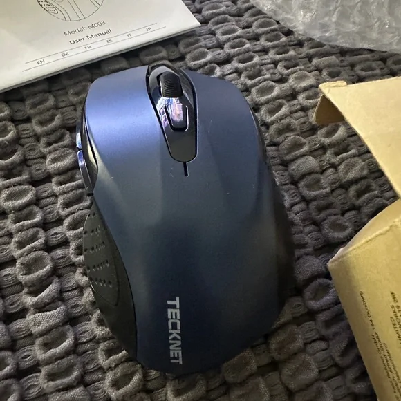 Tecknet Cordless Mouse Blue Model M003