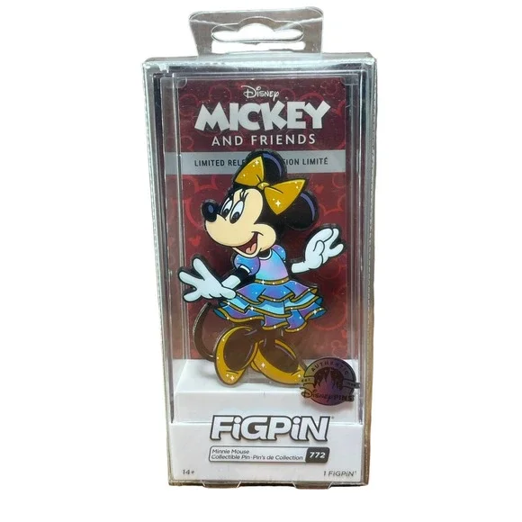 Disney Parks 2022 FIGPIN‎ #772 Minnie Mouse Pin Limited Release LR