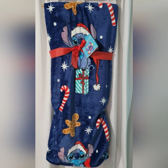💙 Stitch Christmas Blanket 🎄