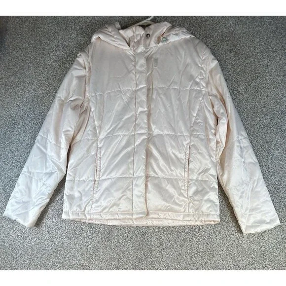 Nike Puffer‎ Jacket Vest Size 16/18 XL Youth Pink Removable Sleeves