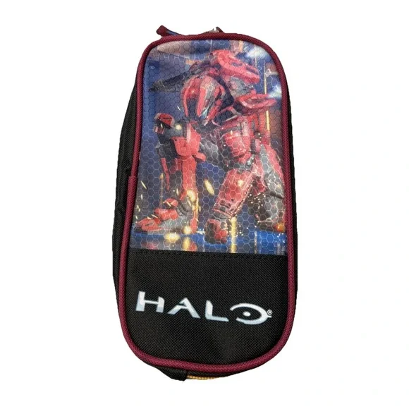 Chenson Halo Pencil Case Holder Cosmetics Bag Pouch Master Chief Xbox Microsoft
