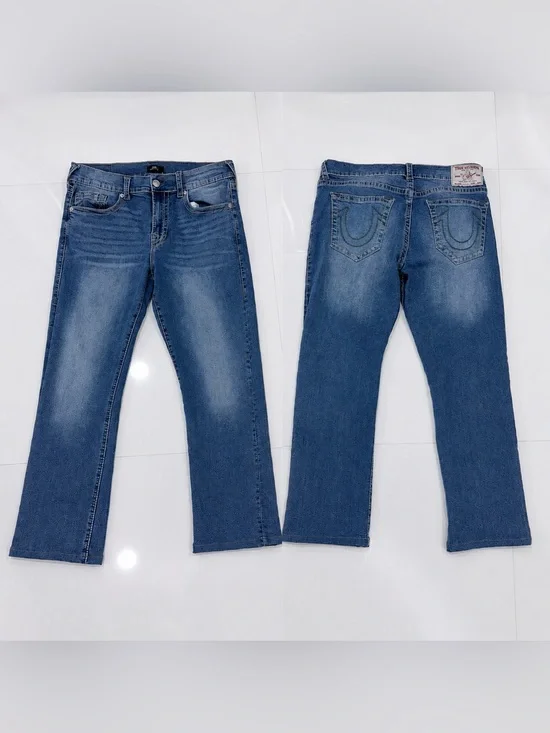 Vintage True Religion Ricky Relaxed Straight Jeans