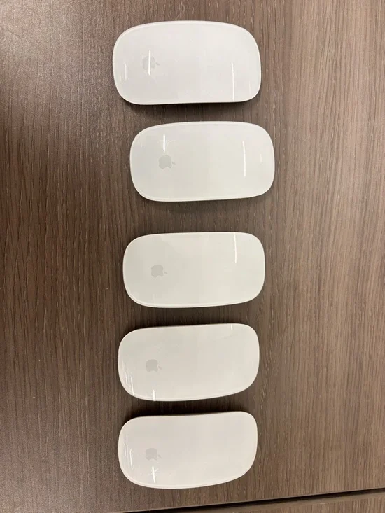 Apple White Wireless Magic Mouse Bundle - 5 Units