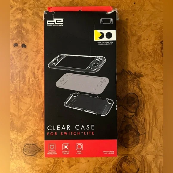 Digital Essentials Clear Case for Nintendo Switch Lite