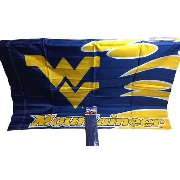 West Virginia University Mountaineers Flag 28