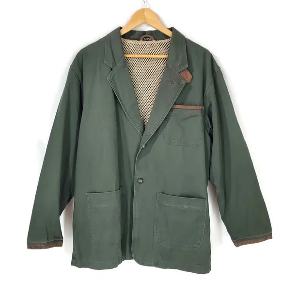 Guide Gear Army Green Field Chore Barn Hunting Fishing Camping Outdoor Jacket L