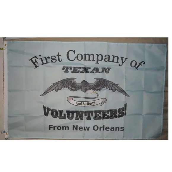 New Orleans Grays 1st Company of Texan Volunteers Texas 3' x 5' Flag banner