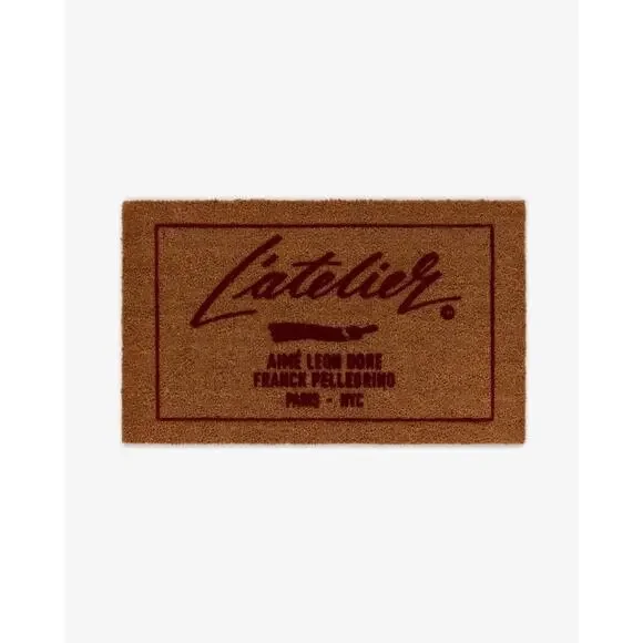 Aimé Leon Dore ALD Frank Pellegrino L’Atelier Door Mat Natural Coir Rug 2023