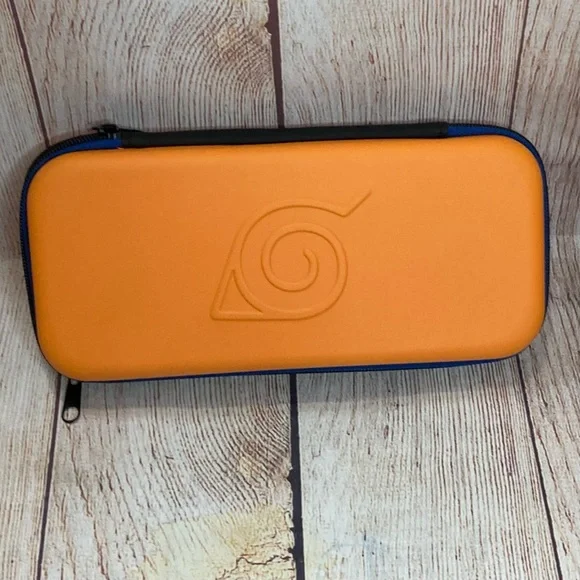 Nintendo Switch Travel Case Orange & Cobalt Blue Naruto Brand