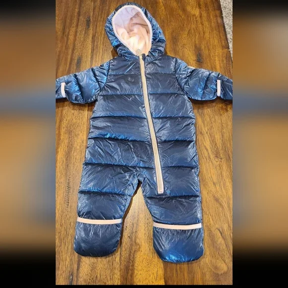 Michael Kors snowsuit girls 0 to 6 months. Great Condition