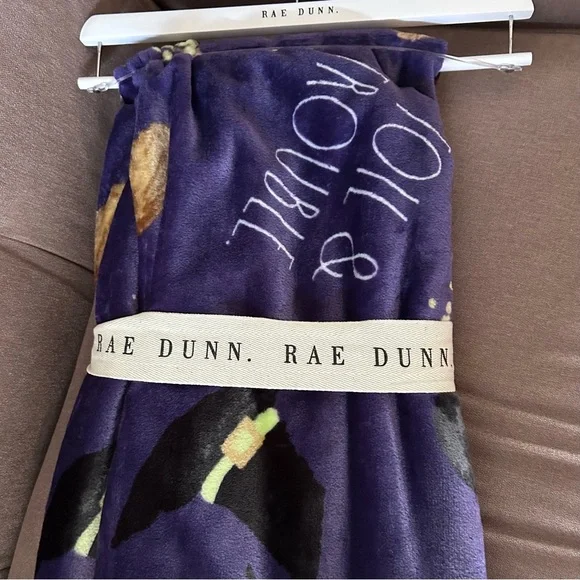 Rae Dunn Halloween Soft Plush Throw