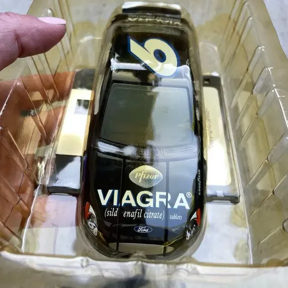 Viagara Nascar Race Car Computer Mouse #6 Mark Martin RARE Drug Rep Promo NEW