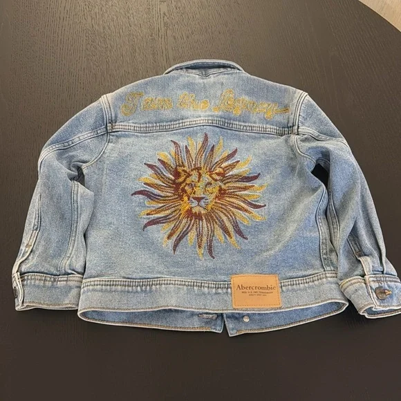 Abercrombie kids denim jacket