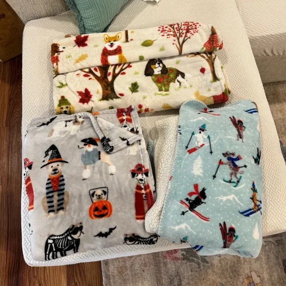 HomeGoods Seasonal Dog Blankets