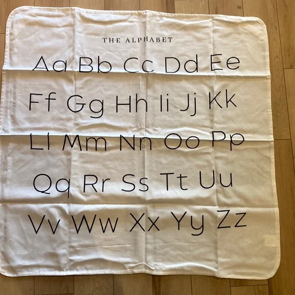 Alphabet Print tapestry