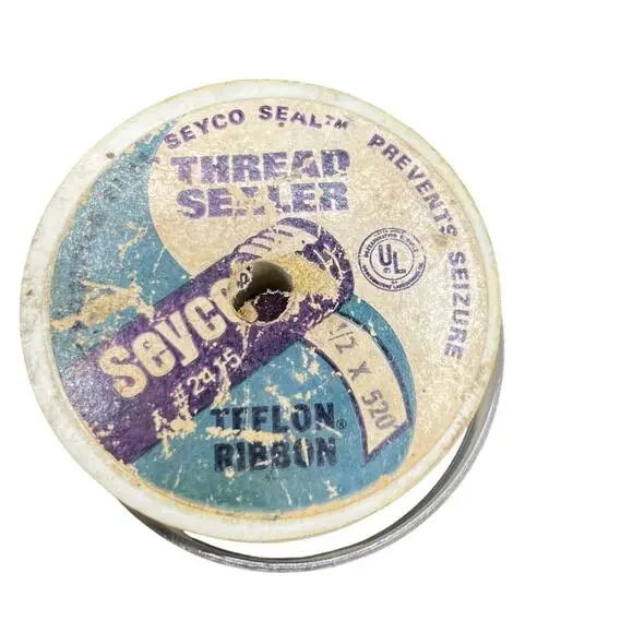 🧰Seyco Seal Vintage Thread Sealer Teflon Ribbon 1/2