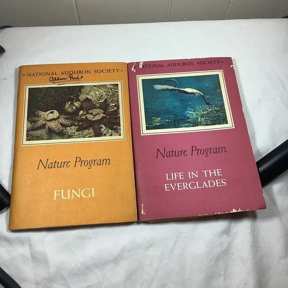 National Audubon Fungi Life Everglades Booklets