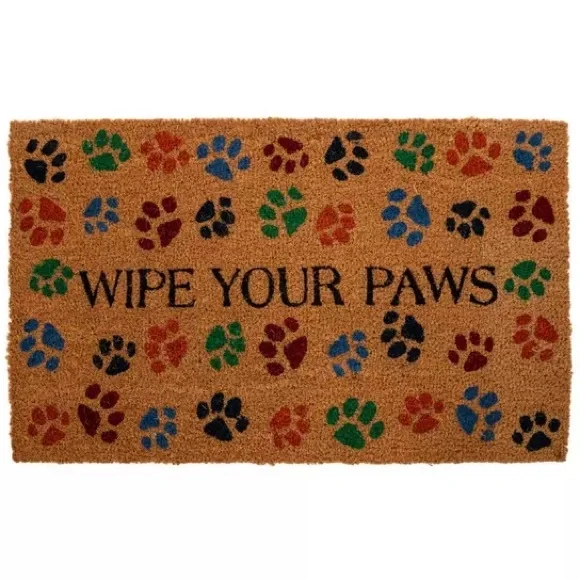Wipe Your Paws Coir Mat