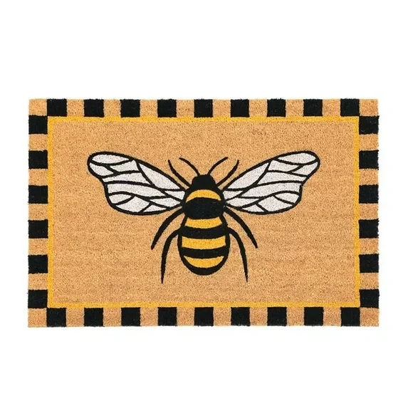 Bee Summer Coir Doormat, 23