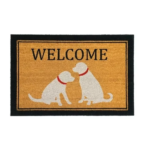 Dogs Summer Coir Doormat, 23