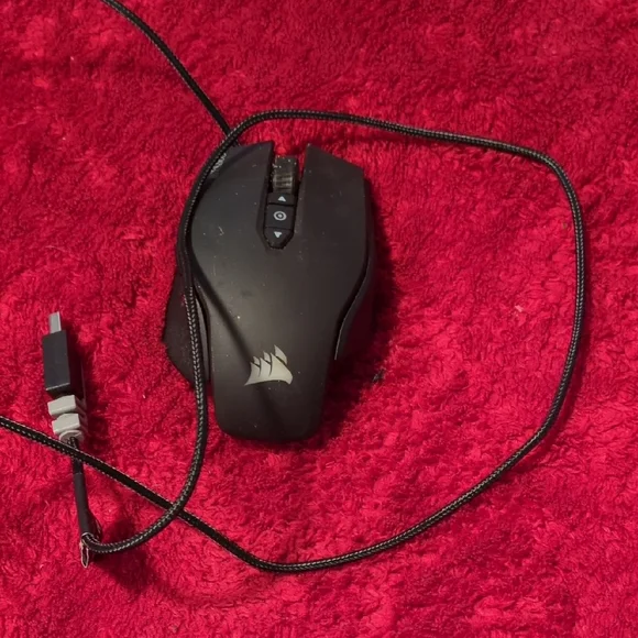 Corsair Black Wired Mouse with USB Connection