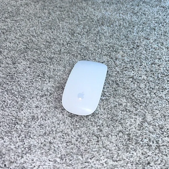 Apple Sleek Silver Mouse