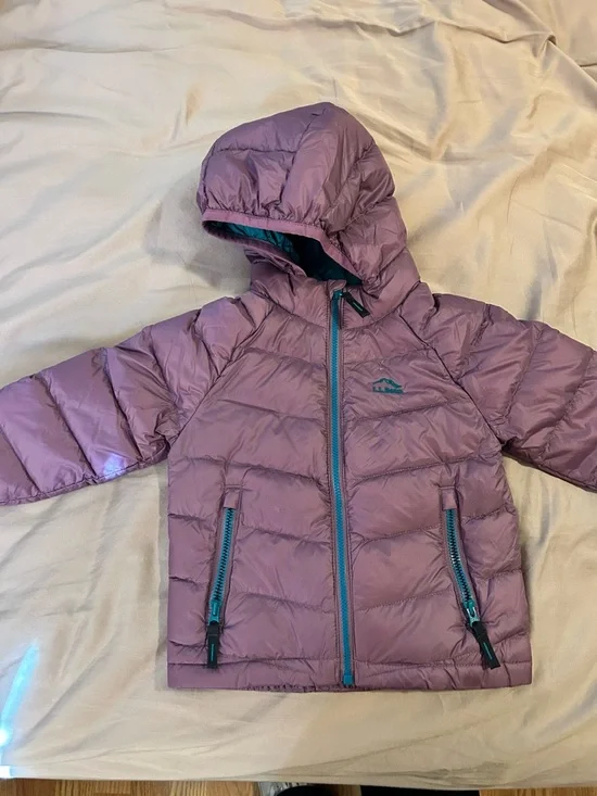 LL. Bean Infant Baby 12-18 Months Purple Ultralight 650 Down Jacket